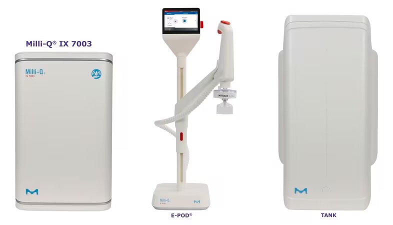 Hệ thống tinh sạch nước tinh khiết phòng thí nghiệm Milli-Q® IX 7003