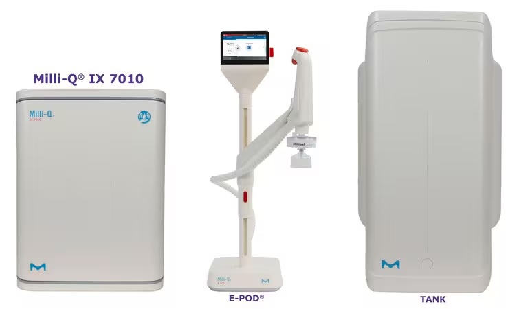 Hệ thống tinh sạch nước tinh khiết phòng thí nghiệm Milli-Q® IX 7010