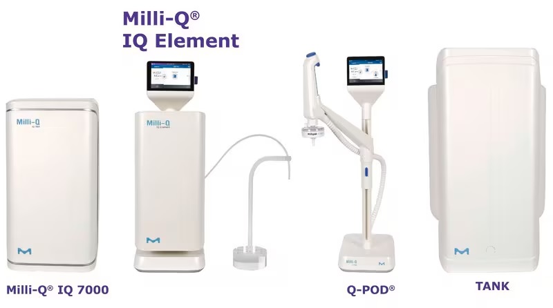 Thiết bị tinh sạch nước phòng thí nghiệm Milli-Q® IQ Element