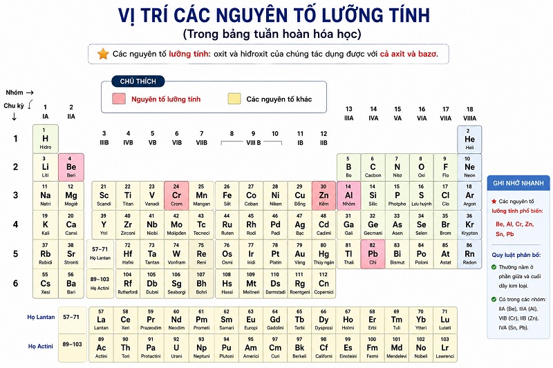Các nguyên tố lưỡng tính