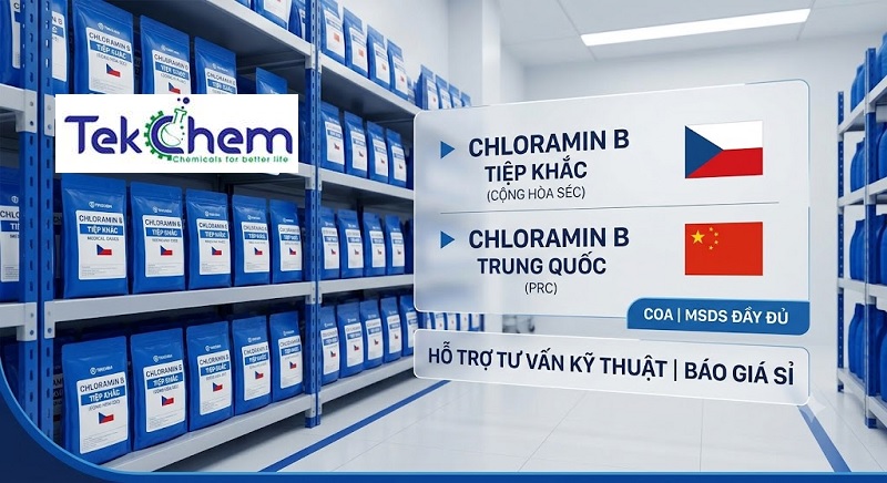 Mua Chloramin B ở đâu uy tín?