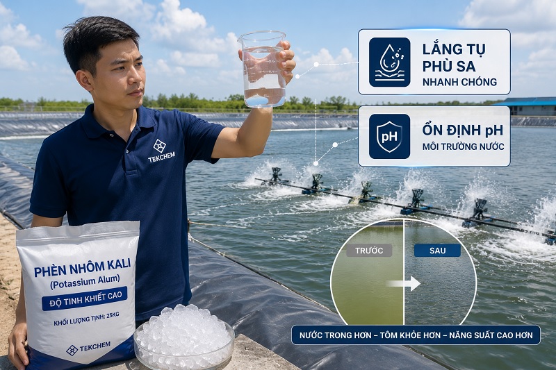 Ứng dụng phèn nhôm