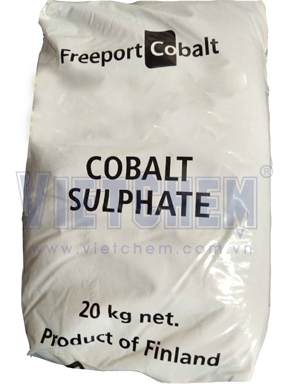 Cobalt sulphate heptahydrate CoSO4.7H2O 98%, Phần Lan, 25kg/bao