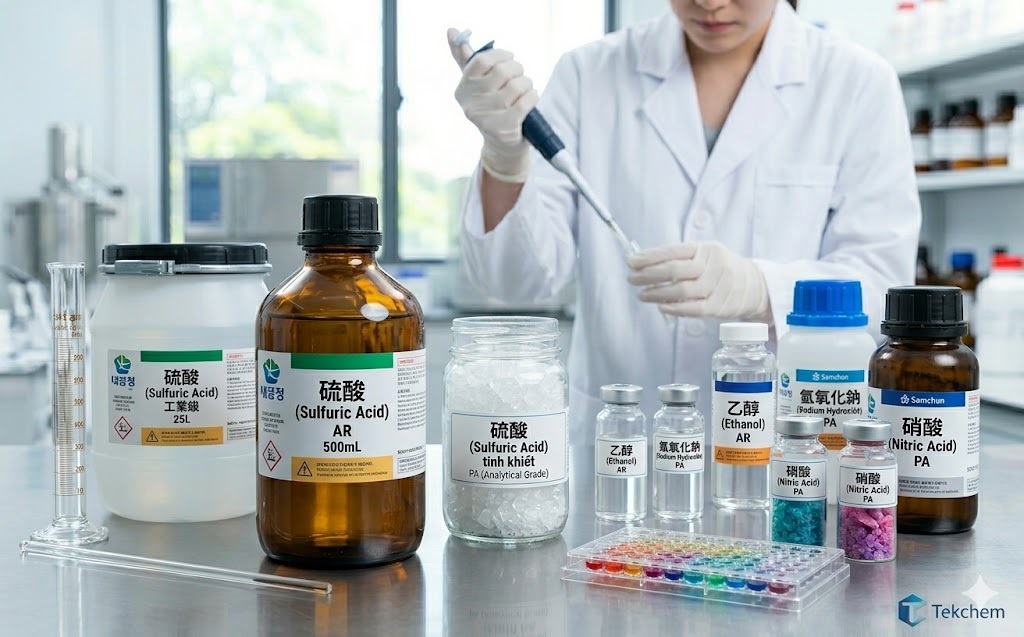 Hóa chất thí nghiệm Hàn Quốc