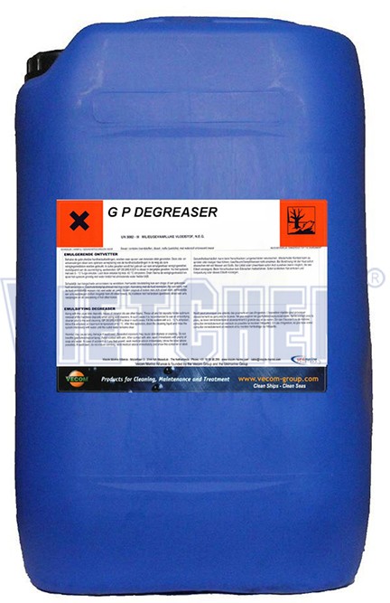 Hóa chất tẩy dầu cho tàu thủy GP Degreaser Vecom, Hà Lan
