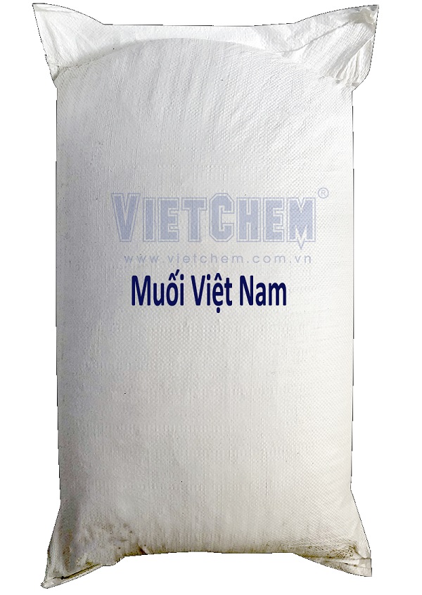 Sodium chloride NaCl 99% Việt Nam 50kg 1 bao