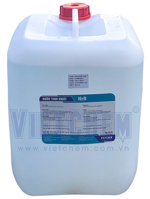Nước cất 2 lần - Nước cất công nghiệp chính hãng Tekchem