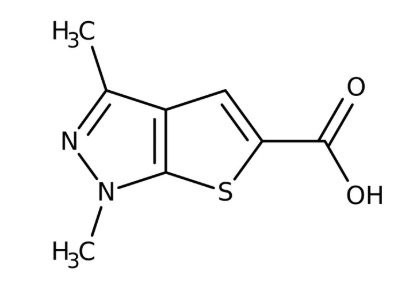 1,3-Dimethyl-1H-thieno[2,3-c]pyrazole-5-carboxylic acid 95%, 1g Maybridge