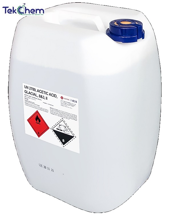 Acetic acid CH3COOH 99% Hàn Quốc 30kg 1 can