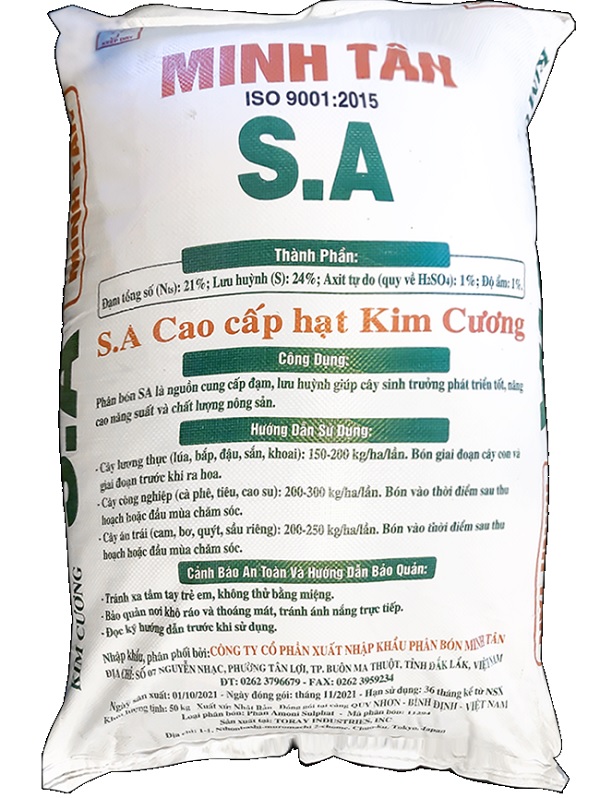 Ammonium sulfate (NH4)2SO4, Nhật Bản, 50kg/bao
