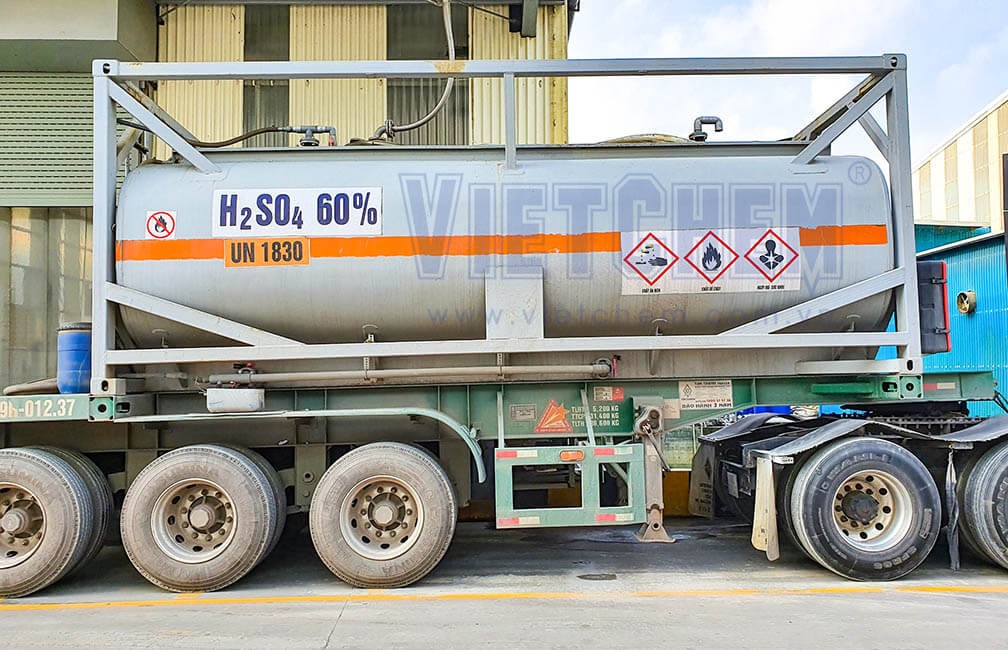 Acid sulfuric H2SO4 10% - 98% Việt Nam