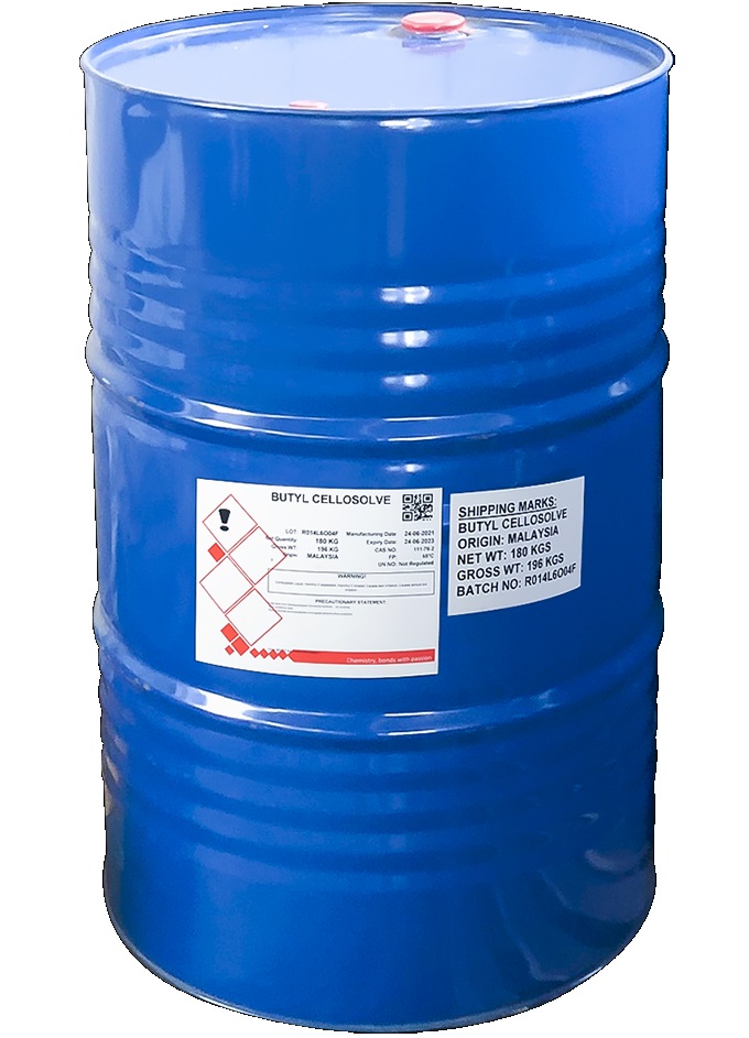Butyl cellosolve solvent (BCS) C6H14O2