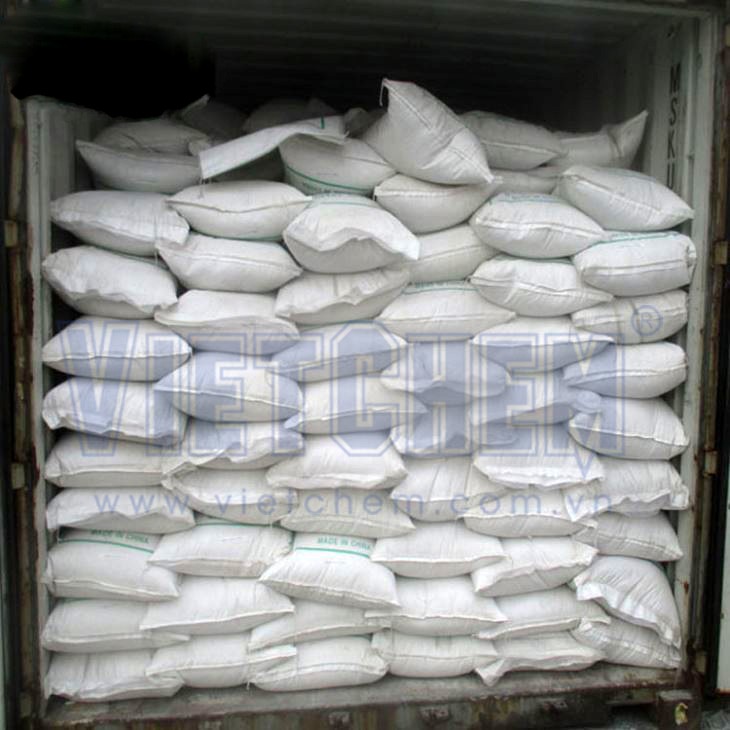 Calcium sulfate CaSO4 99% Trung Quốc 25kg 1 bao