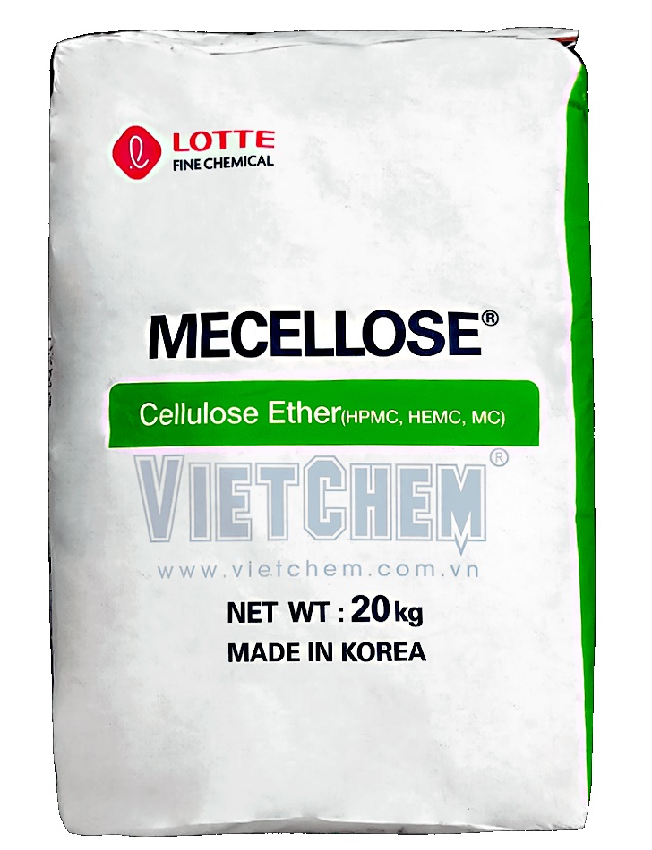 Chất tạo đặc Cellulose ether (HEC) Hàn Quốc 20kg 1 bao