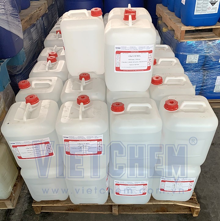 Cồn y tế C2H5OH 96% Việt Nam 20 lít 1 can