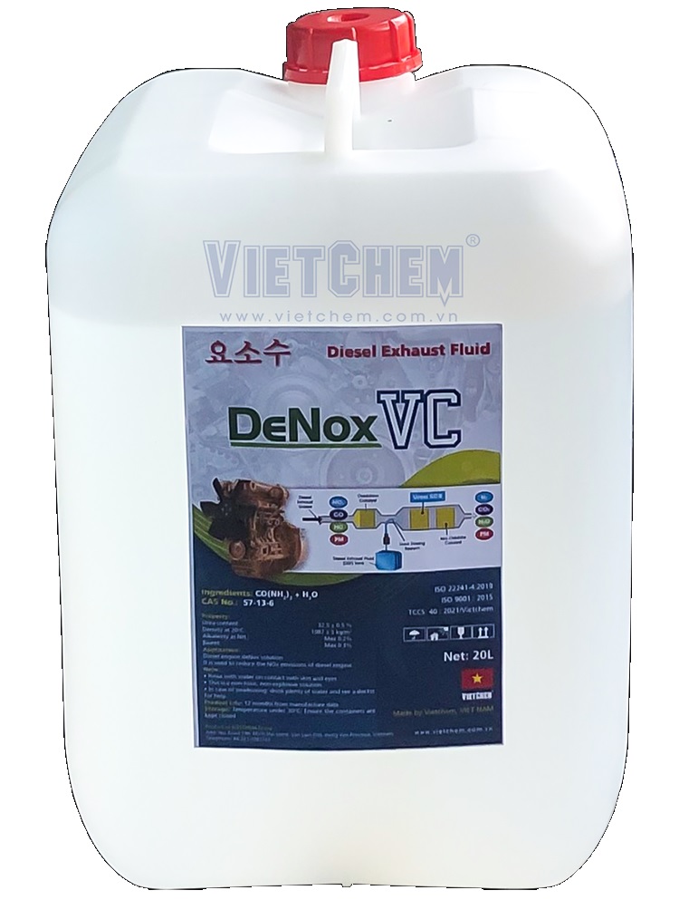 Dung dịch xử lý khí thải động cơ DeNox VC 20lit 1 can