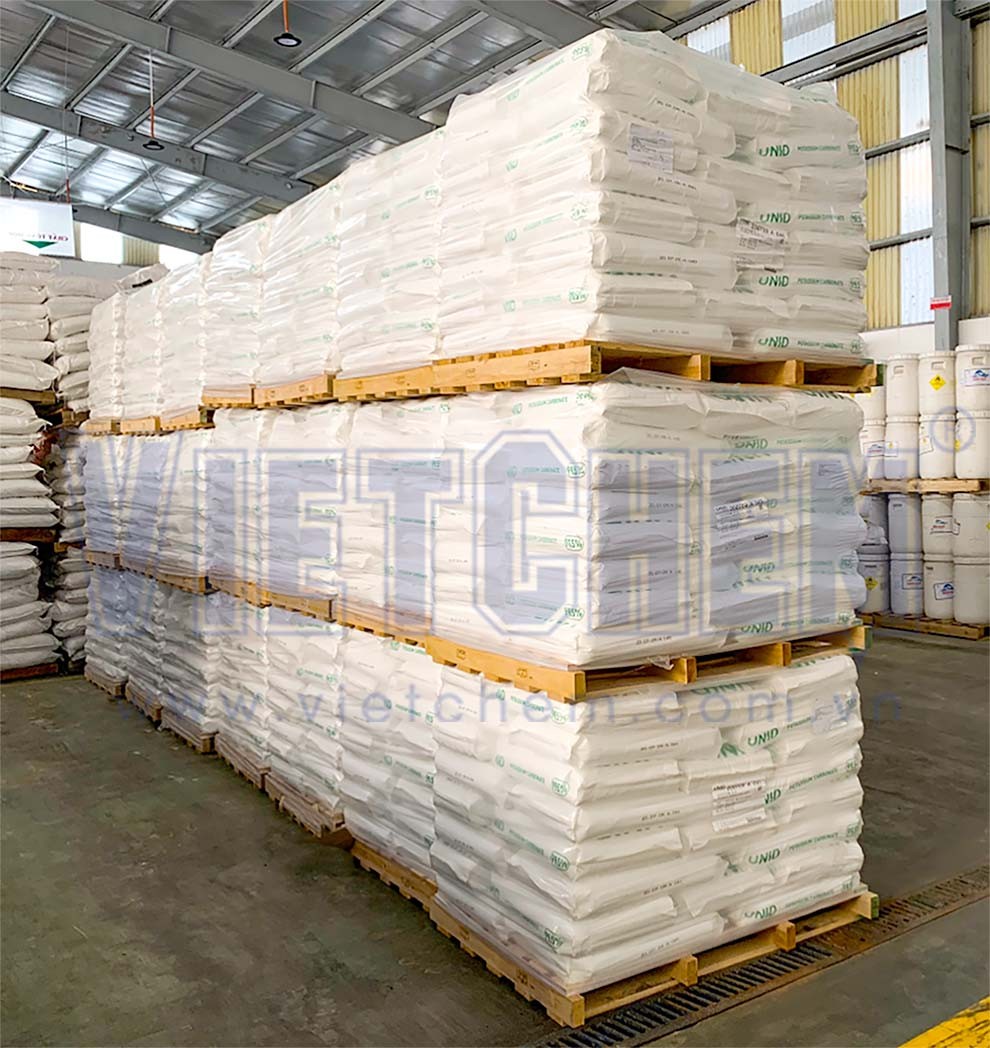 Potassium carbonate -  Kali cacbonat - K2CO3 99.5%