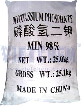 Potassium hydrophosphate K2HPO4 98% Trung Quốc bao 25kg