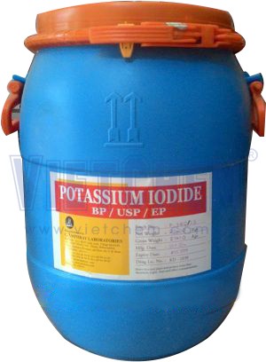 Potassium iodide KI 99% Ấn Độ 25kg 1 thùng