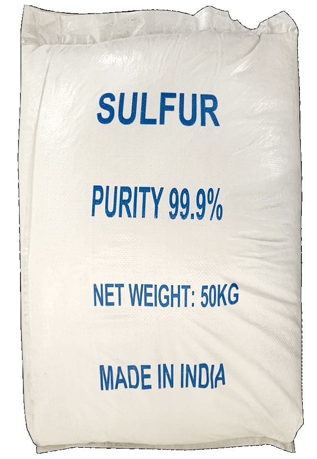 Sulfur S 99% Ấn Độ 50kg 1 bao