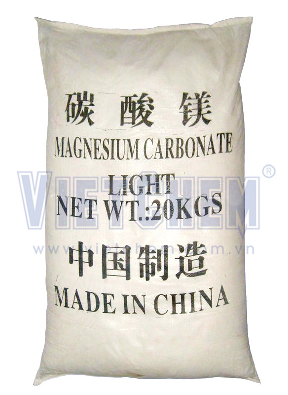 Magnesium Carbonate MgCO3 Trung Quốc 20kg 1 bao