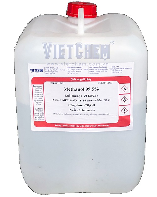 Methanol CH3OH, Indonesia, 163kg/phuy 67-56-1