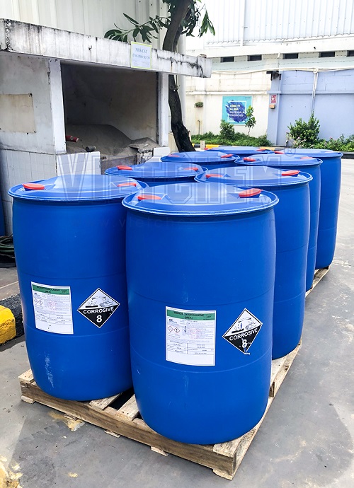 Mono Ethanol Amine (MEA) 99%, C2H7NO, Thái Lan, 210kg/phuy 141-43-5