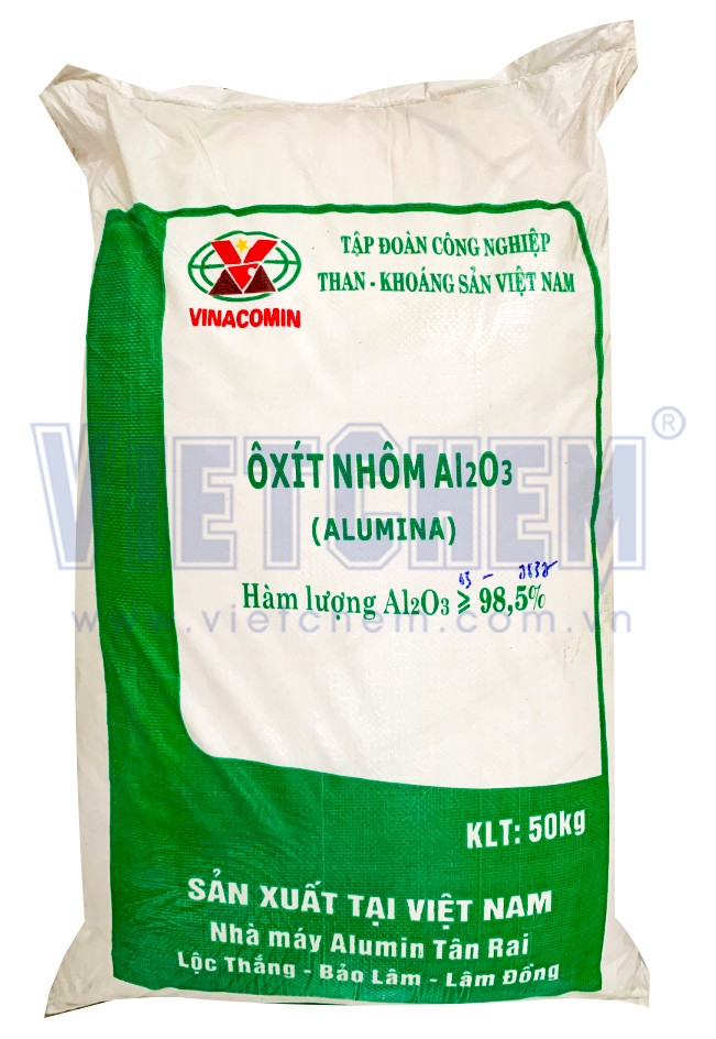 Aluminium oxide Al2O3 98.5% Việt Nam 50kg 1 bao