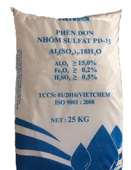 Phèn đơn nhôm Sulfat Al2(SO4)3.18H2O 1310732