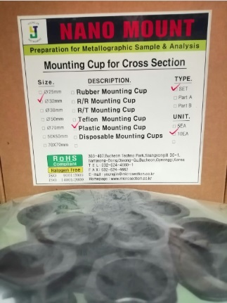 Plastic Mounting Cup 32mm (10 EA/ bag), YoungJin