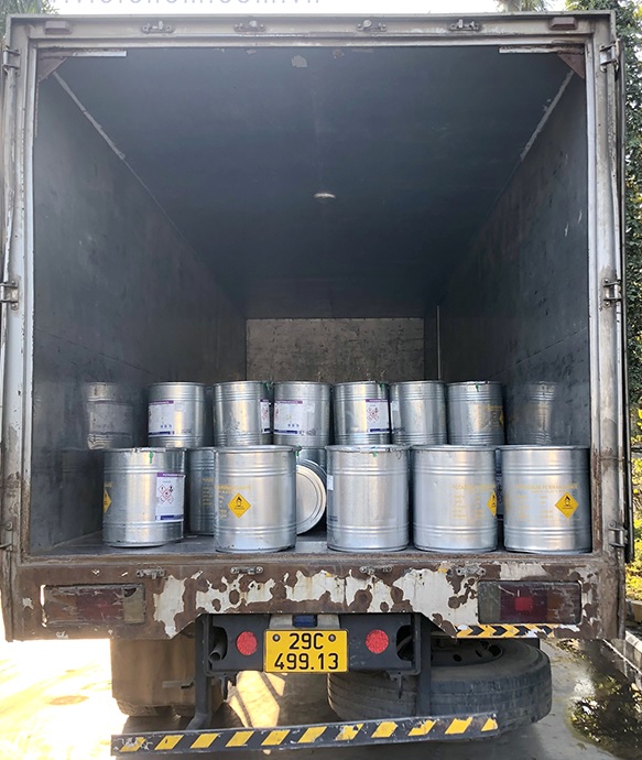 Potassium permanganate KMnO4 99% Ấn Độ 50kg 1 thùng