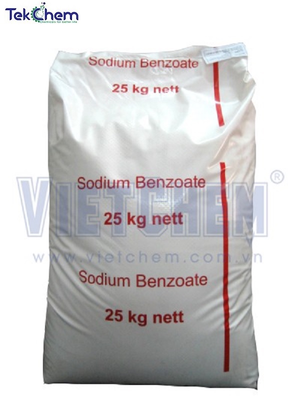 Sodium benzoate C6H5COONa 98% Hà Lan 25kg 1 bao