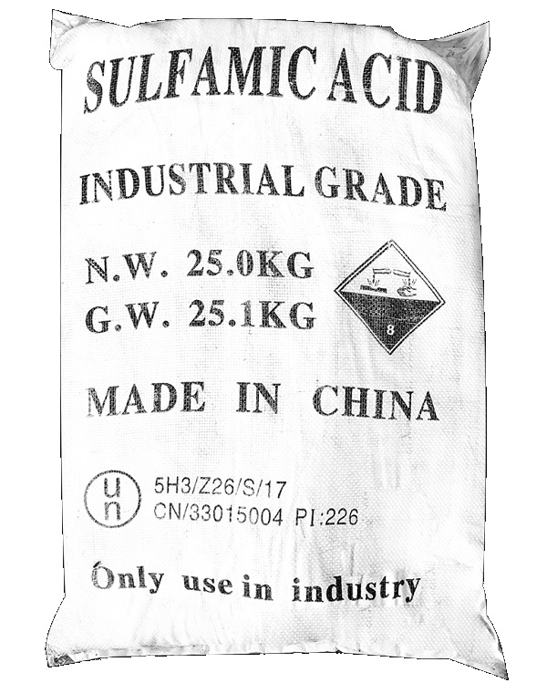 Sulfamic acid H3NSO3 99% Trung Quốc 25 kg 1 bao
