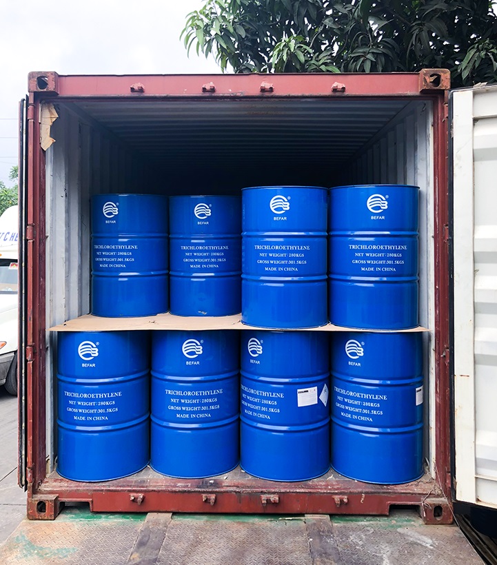 Trichloroethylene (TCE) C2HCl3, 280kg/phuy, Trung Quốc 79-01-6
