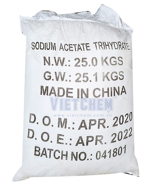 Sodium acetate CH3COONa.3H20 99%