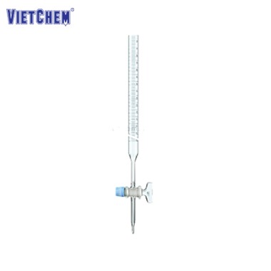 Buret thẳng khóa thủy tinh đầu mài loại AS - Duran 243292704