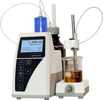 Burette chuẩn độ 50ml điện tử hiện số Titronic® 300 285225810 SI Analytics (Schott)