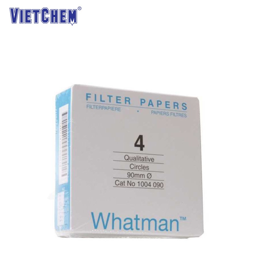Giấy lọc định tính số 4 lỗ lọc 20-25µm - Whatman 1004042