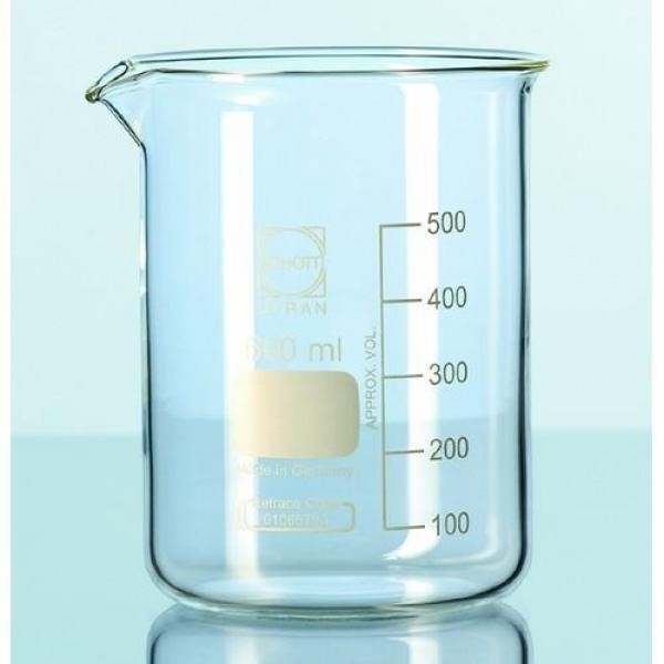 Cốc đốt thấp thành 5000 ml Schott- Đức 211067306