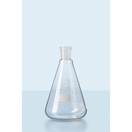 Bình tam giác nắp mài, 24/29 50ml chưa có nút Duran 241931803