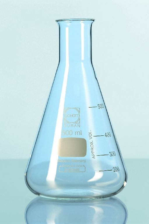 Bình tam giác cổ hẹp 50ml Schott- Đức 212161707