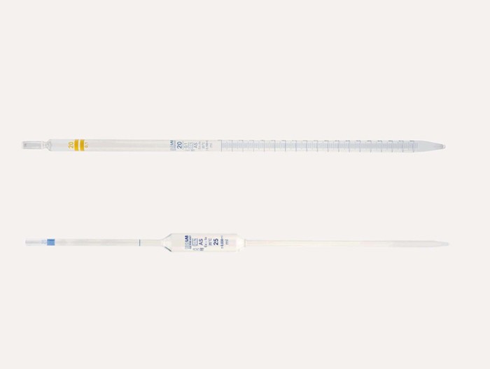 Pipet thẳng thủy tinh 2ml, Isolab- Đức 024.02.002
