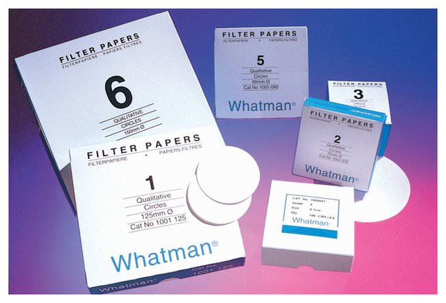Giấy lọc định tính 3, TB 6um, 55mm Whatman 1003-055