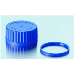 Nắp vặn xanh dương chai trung tính GLS 80 Duran 1112716