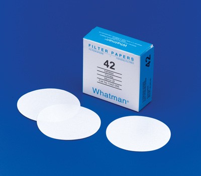 Giấy lọc định lượng 42, chậm 2.5um, 125mm Whatman 1442-125