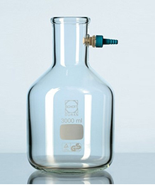 Bình có nhánh hút chân không 5000ml, nhánh hút CK bằng nhựa Duran 211947353