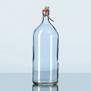 Chai trắng đựng mẫu nút đậy có kẹp 250ml Duran 214653609