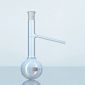 Bình cất có nhánh  125ml nhám 19/26 Duran 246532804