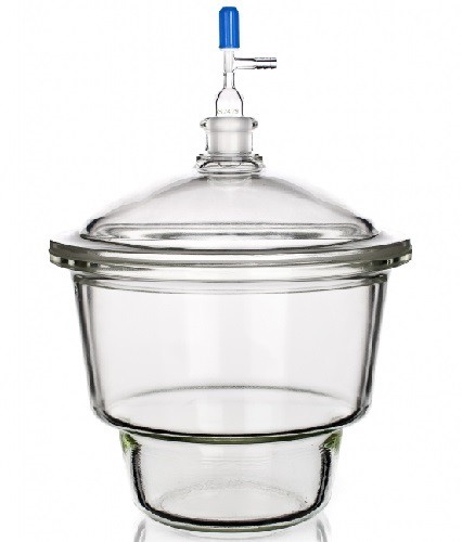 Bình hút ẩm có vòi dạng Mobilex, vĩ sứ nắp vặn GL32, DIN 200, khóa PTFE, 5.8 lít Duran 247836158