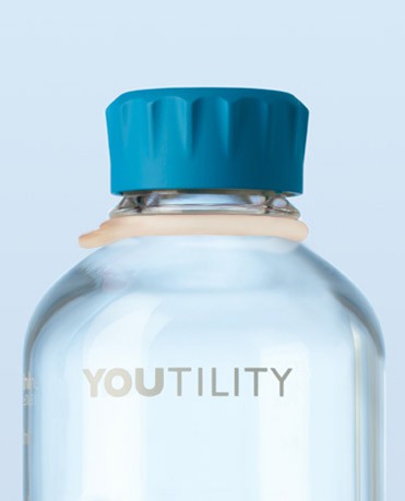 Vòng thẻ cao su cho chai trung tính màu trắng Duran 292432883